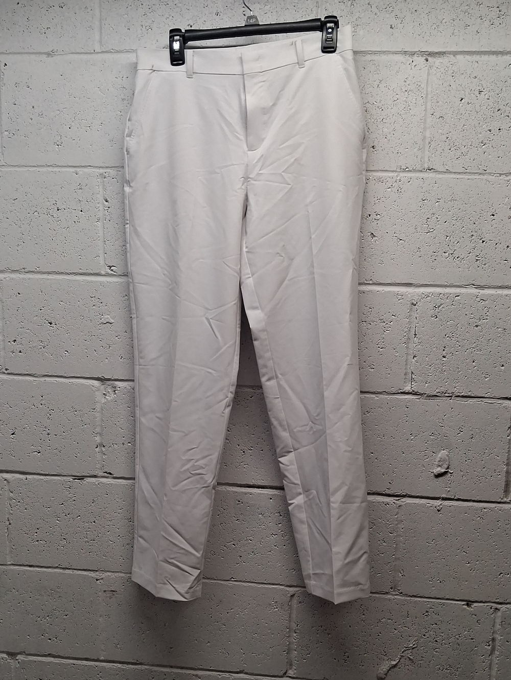 Izod Men's White Dress Pants - Slim Tailored Style
